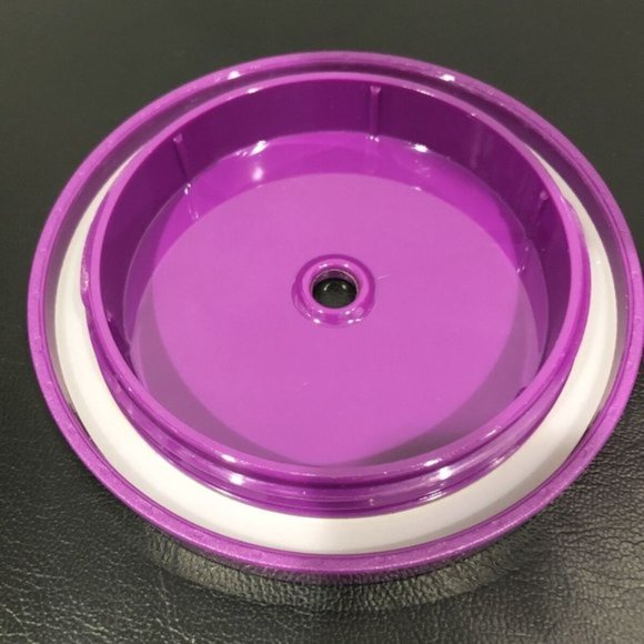 2014 STARBUCKS 24 Oz. VENTI Cold Cup Tumbler PURPLE RED Hibiscus No Straw RARE - Picture 8 of 10